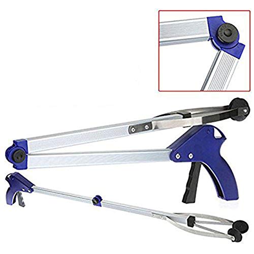 2 Pcs Foldable Long Arm Reacher Grabber M451997