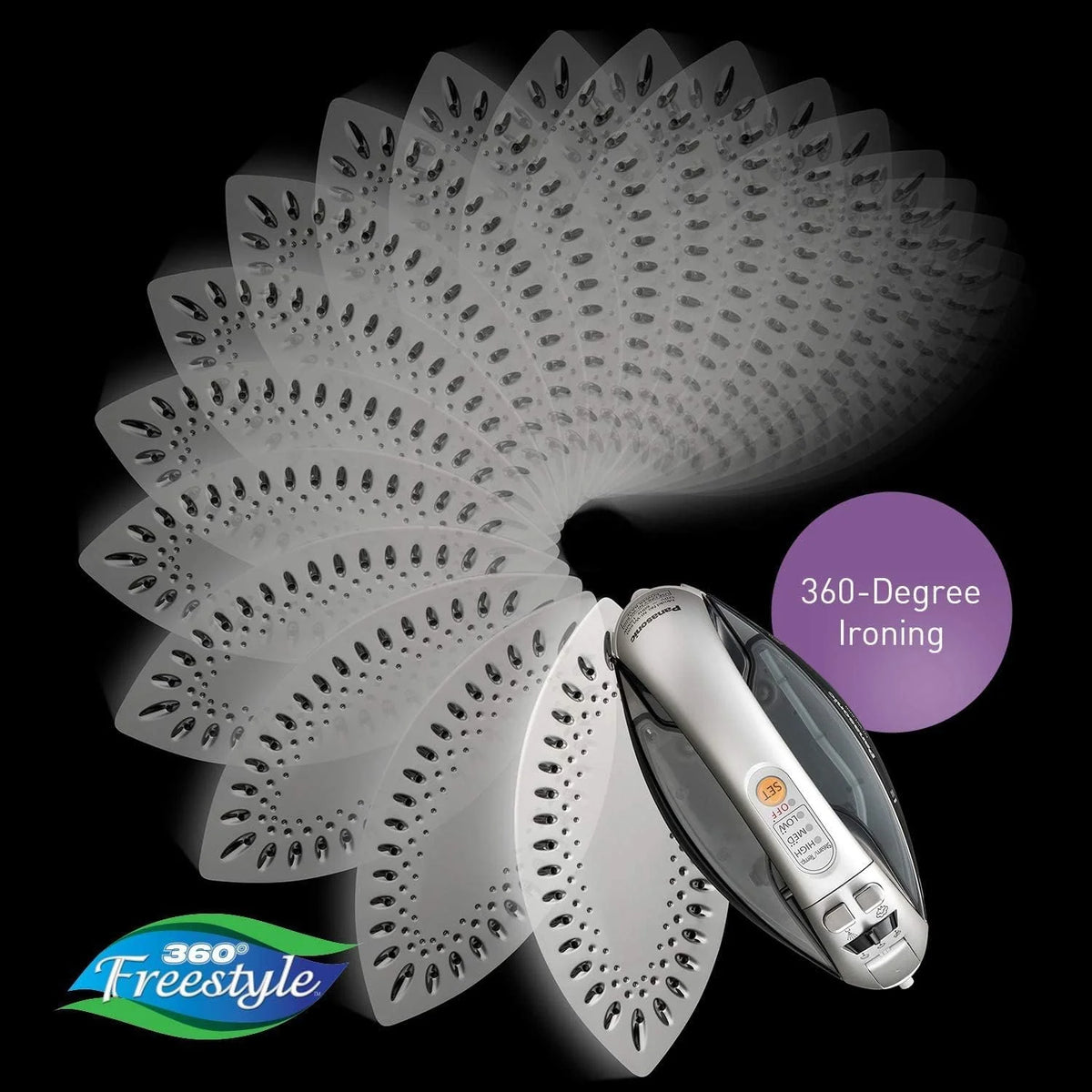 Cordless Iron 1500W Stainless Steel Soleplate M5608