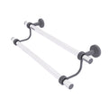 24 in. Double Towel Bar Matte Gray G1835