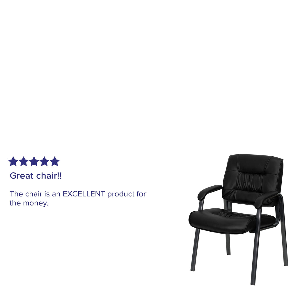 Leather Blend Reception Chair L8296