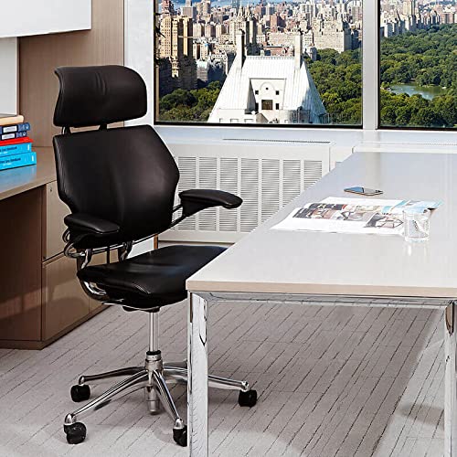 Walnut Ginkgo Fabric Ergonomic Office Chair with Headrest I2277