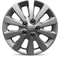 16 inch Silver Hubcap Set of 4 R36250