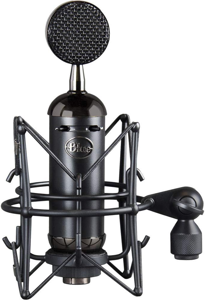 Blue Blackout XLR Condenser Microphone Bundle with Focusrite Scarlett Solo Audio Interface R3345