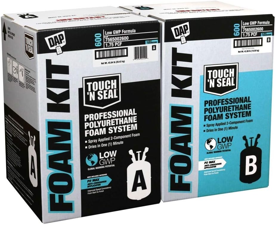 Closed Cell Spray Foam Insulation Kit with Pre-Connected Hoses O9140
