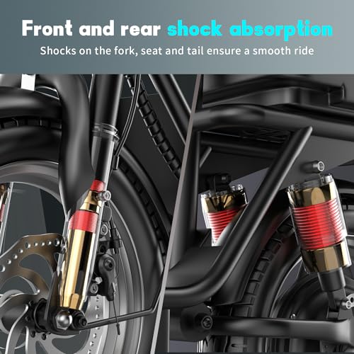 Electric Scooter with Seat, 500W Motor, 14" Pneumatic Tire K5930