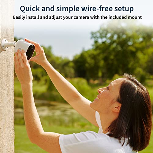 White 2K HDR Wireless Security Camera 4 Cameras I6188