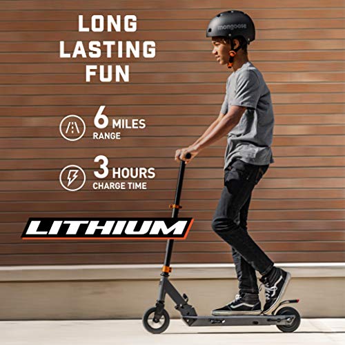 Electric Kids Scooter with Aluminum Handlebars and Frame, Rear Foot Brake Q8716