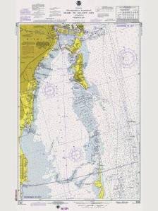 Historical Nautical Chart: FL, Miami to Elliot Key Year 1975 U8145