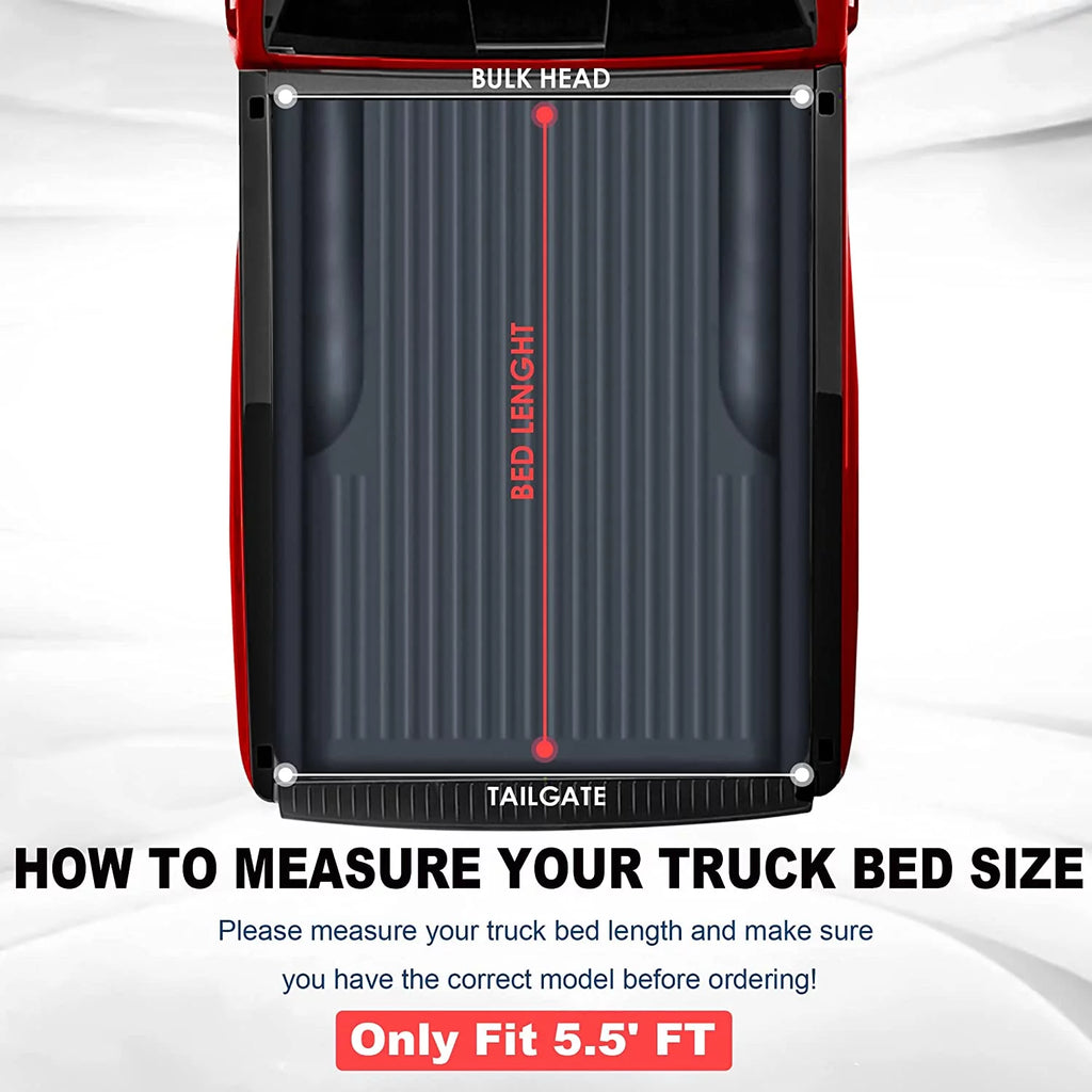 Soft Roll up Truck Bed Tonneau Cover D68948