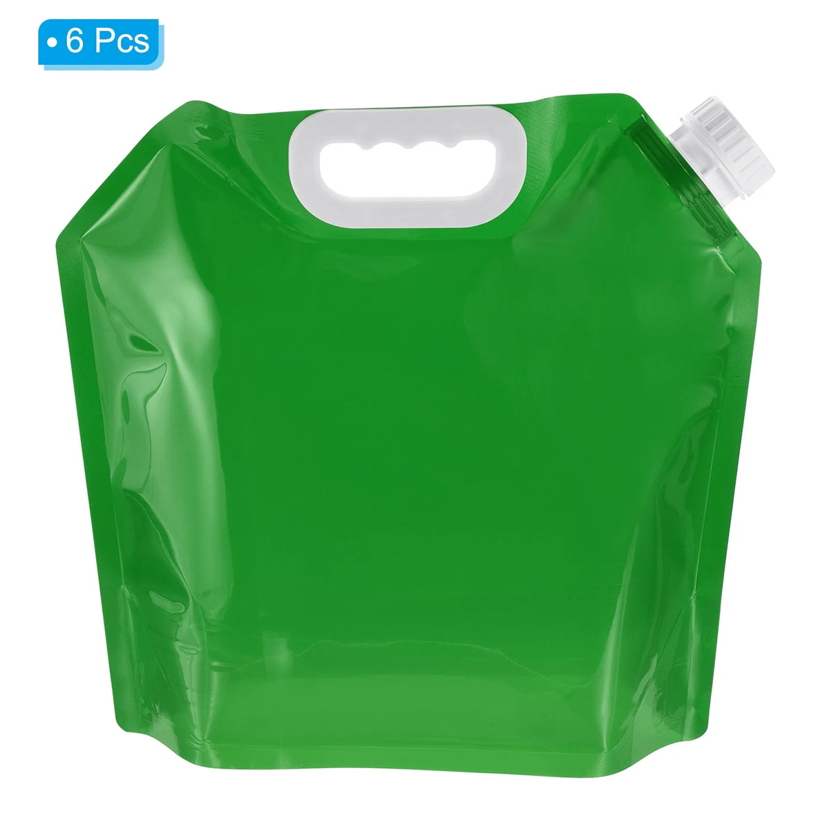 Green 6 Pack Collapsible Water Container Bag A483571