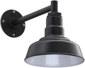 Galvanized 8 in Dome Outdoor Wall Mounted Barn Light I948