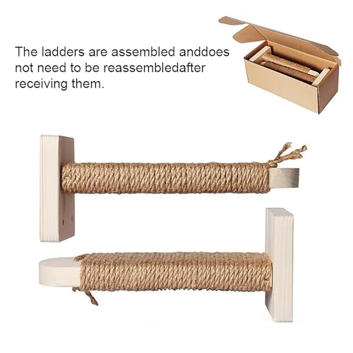 2 Step Cat Stairway with Jute Scratching Shelf Z272082