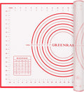 Large Silicone Non Stick Baking Mat with Measurement, Red F36316
