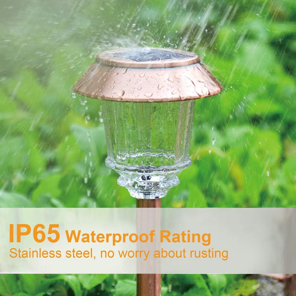 4 Pack Solar Pathway Lights T157116