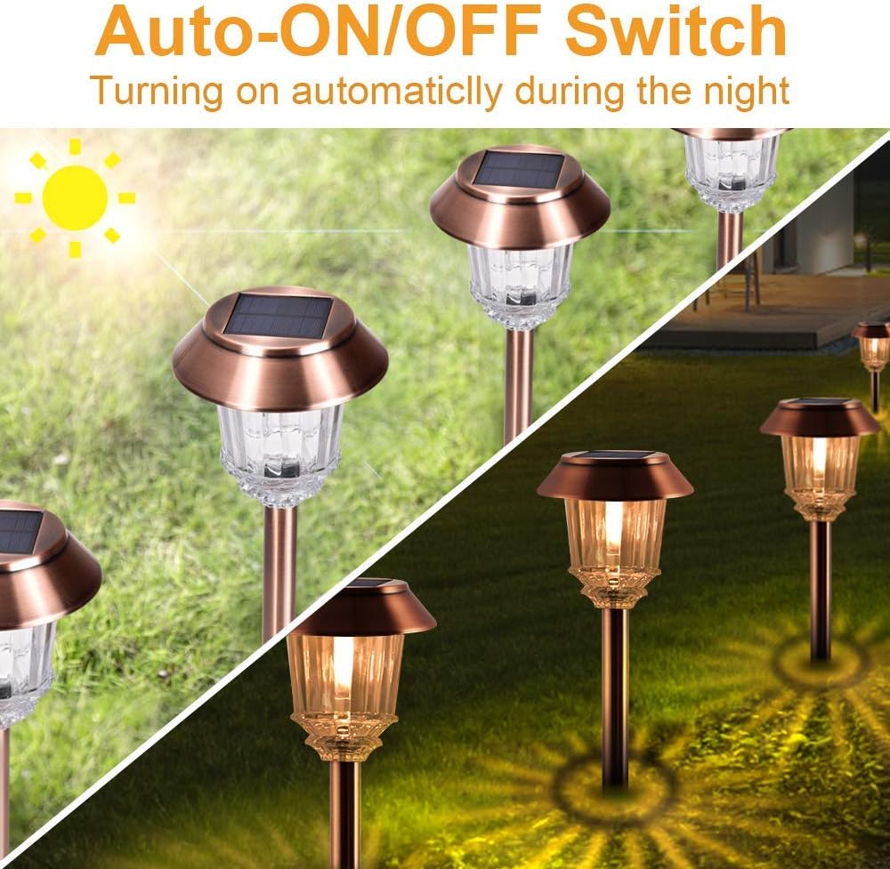 4 Pack Solar Pathway Lights T157116