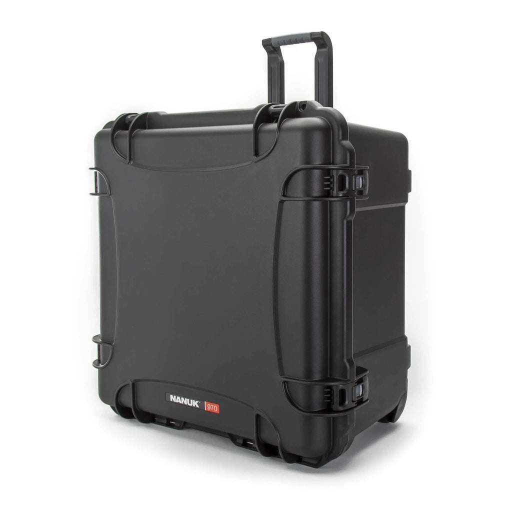 Black Hard Wheeled Case with Divider Set F298