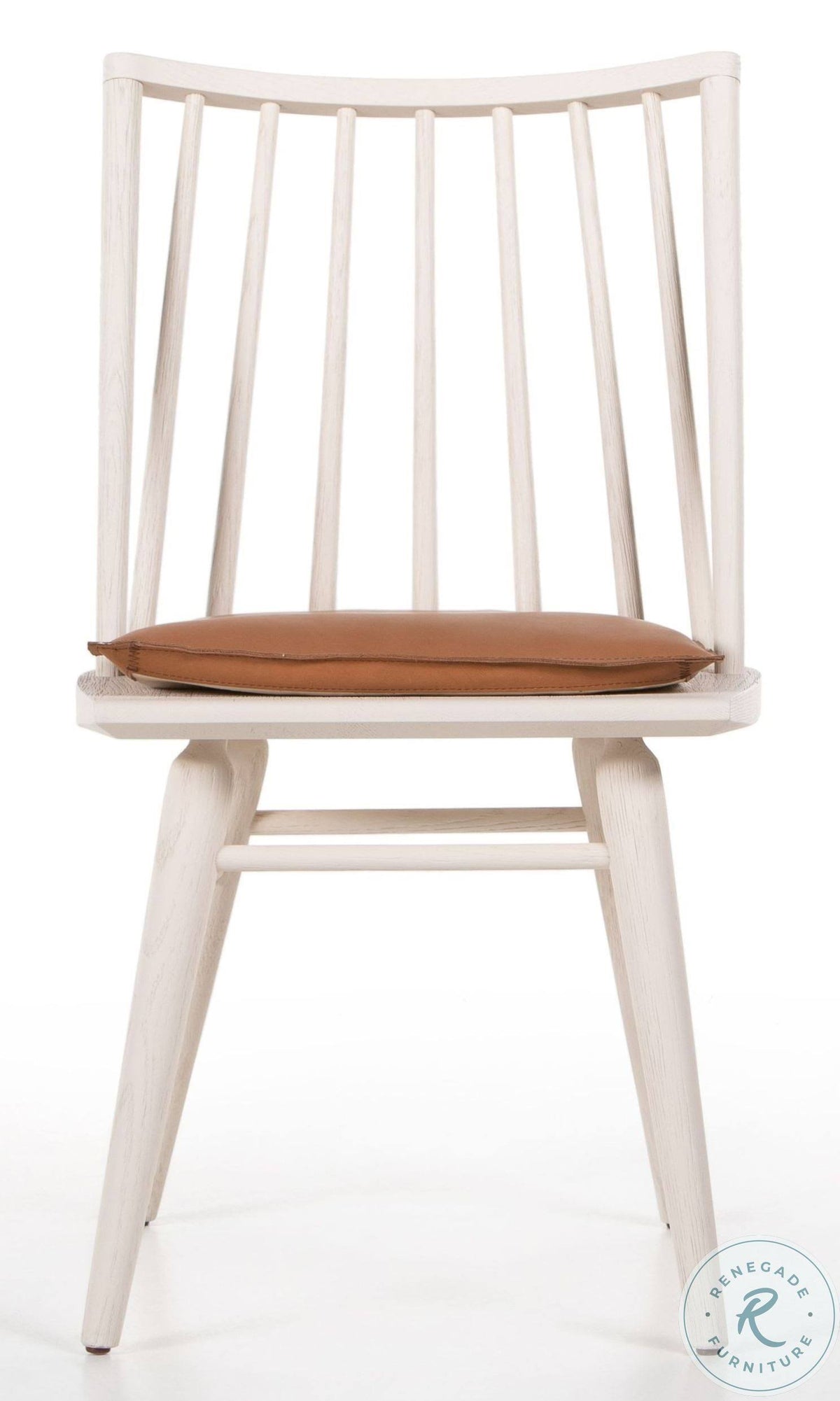 Off White Windsor Chair with Cushion R355
