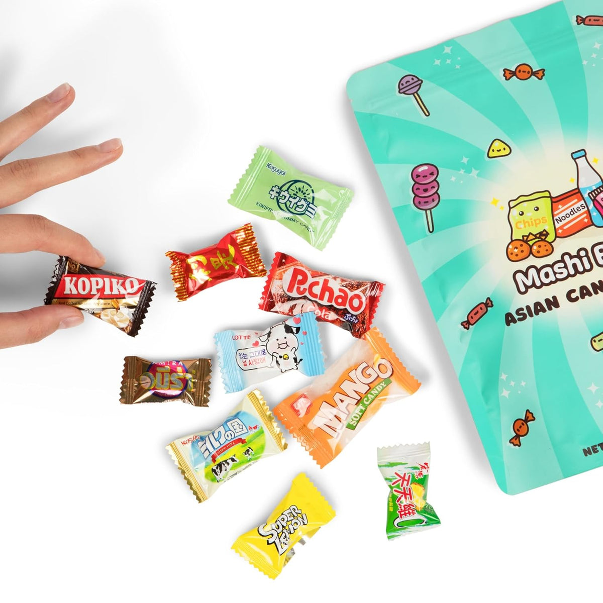 40 PCS Asian Candy Variety Pack N912694