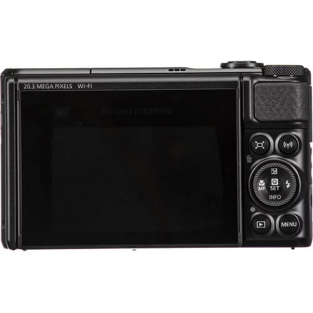 Black Digital Camera with 64 GB Memory Card Z41437