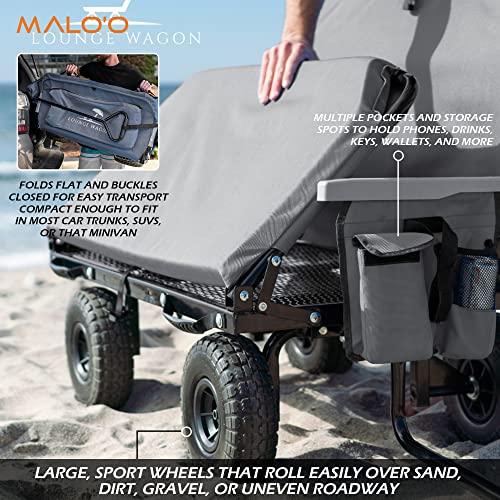 3-in1 Wagon Cart with Cargo Net S65594
