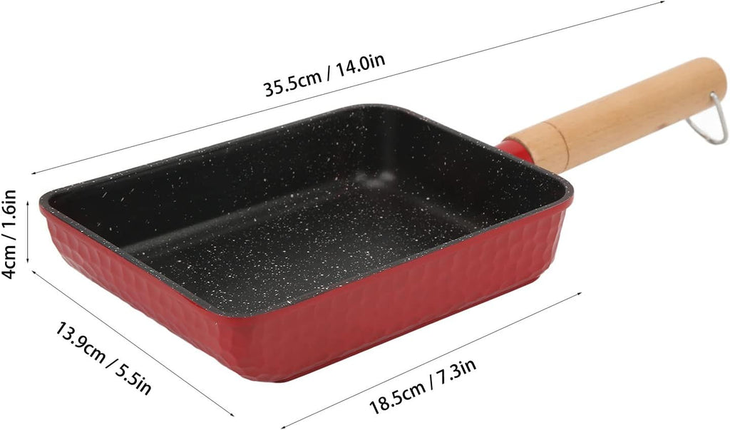 Red Non Stick Mini Frying Pan A56584