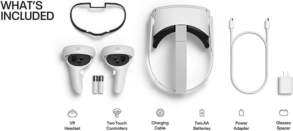 White 128GB VR Headset W184595