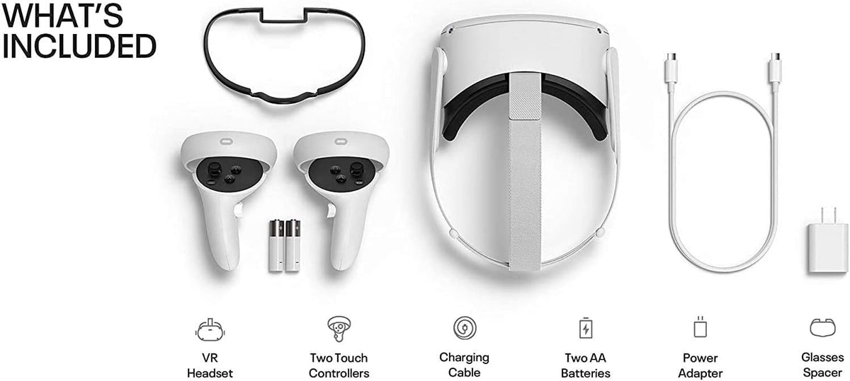 White 128GB VR Headset W184595