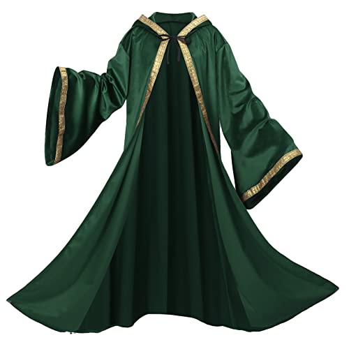 Wizard Robe with Hood Sleeves Halloween Costume Cloak Z902198
