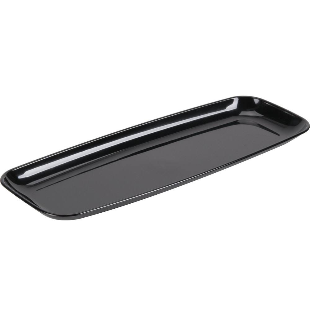 Black Plastic Platter Catering Tray D88244