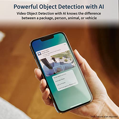 White 2K HDR Wireless Security Camera 4 Cameras I6188