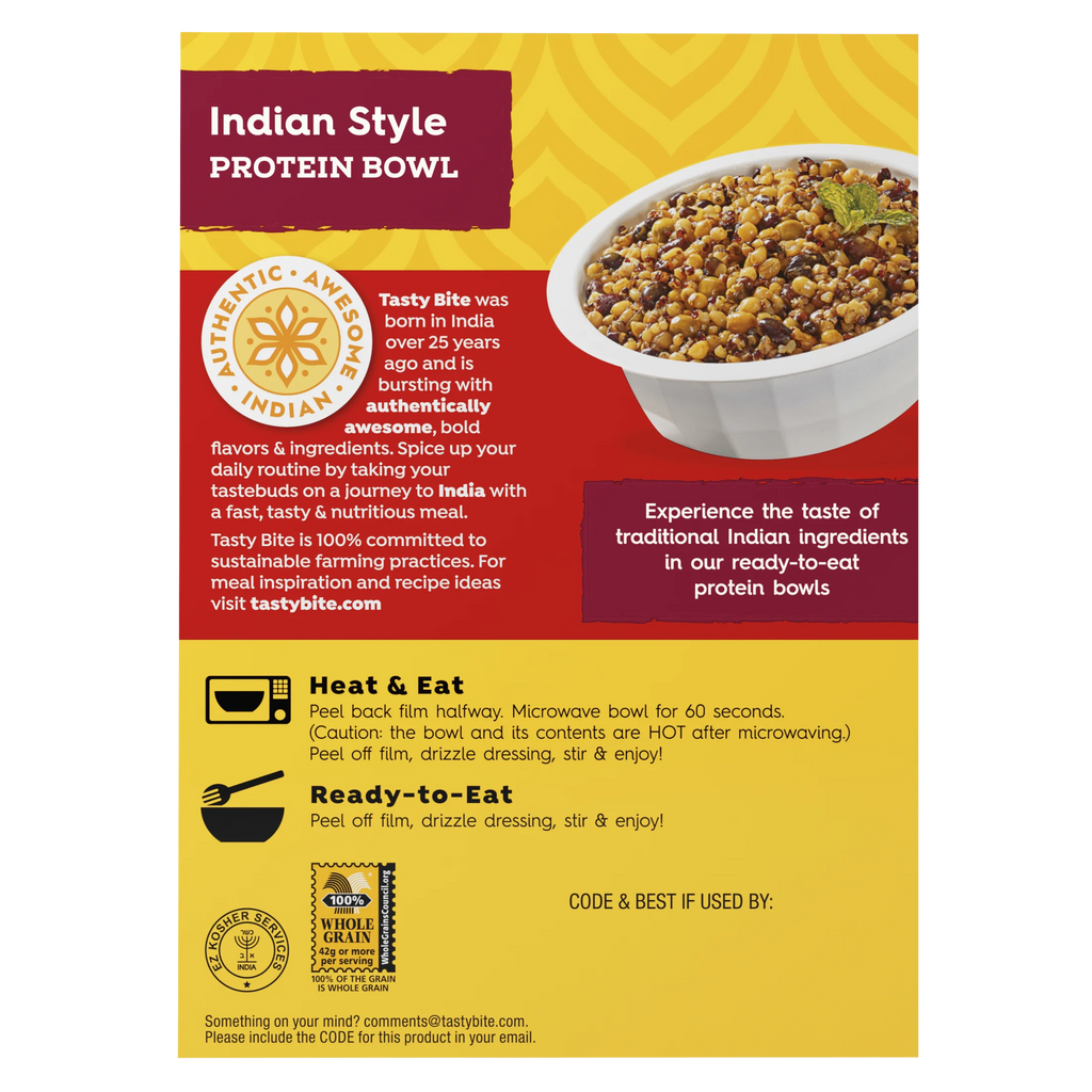 (4 pack) 8.8 oz Plant Based Protein Bowl G98611