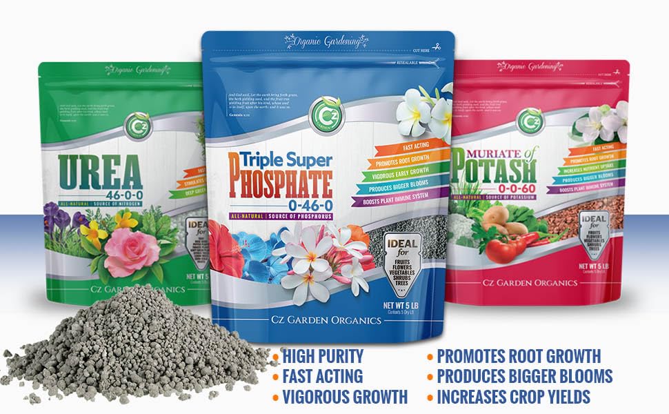 Triple Super Phosphate 0-46-0 Fertilizer TSP Pure Phosphorus Plant Food E211