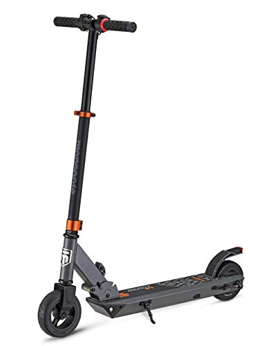 Electric Kids Scooter with Aluminum Handlebars and Frame, Rear Foot Brake Q8716