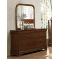 Brown Cherry Dresser with Two Hidden Drawers B643331