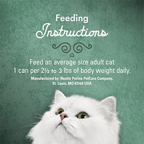 Wet Cat Food, Pack of 24, 3 oz. Cans S13833