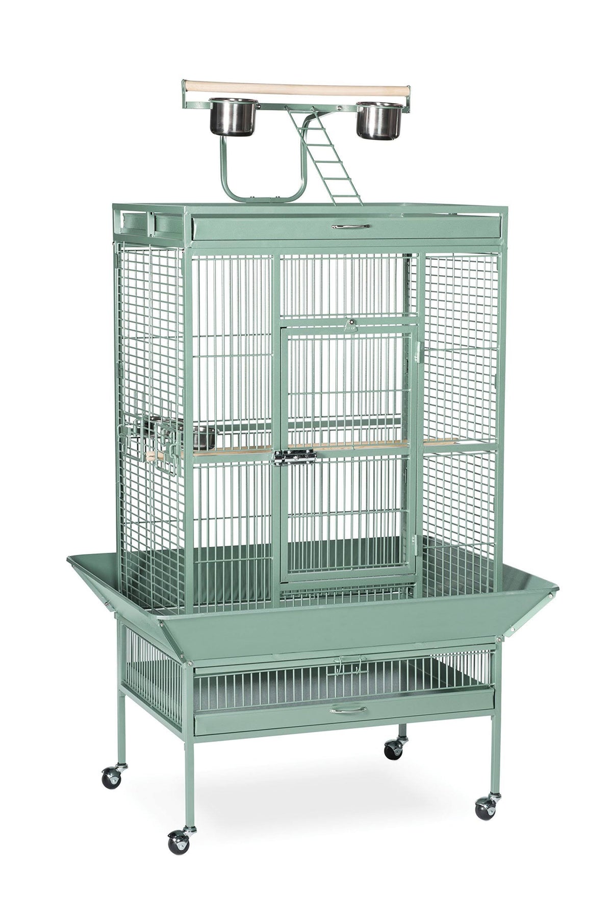 Large Wrought Iron Play Top Bird Cage Z386578