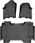 Custom Fit Floor Mats 2 Row Liner Set Black C141592