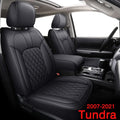 Black Red Full Set Water Proof Faux Leather Car Seat Covers R75031