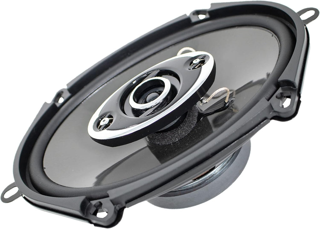 4-Way 380 Watts Coaxial Car Speakers 4 Ohm (4 Speakers) F7909