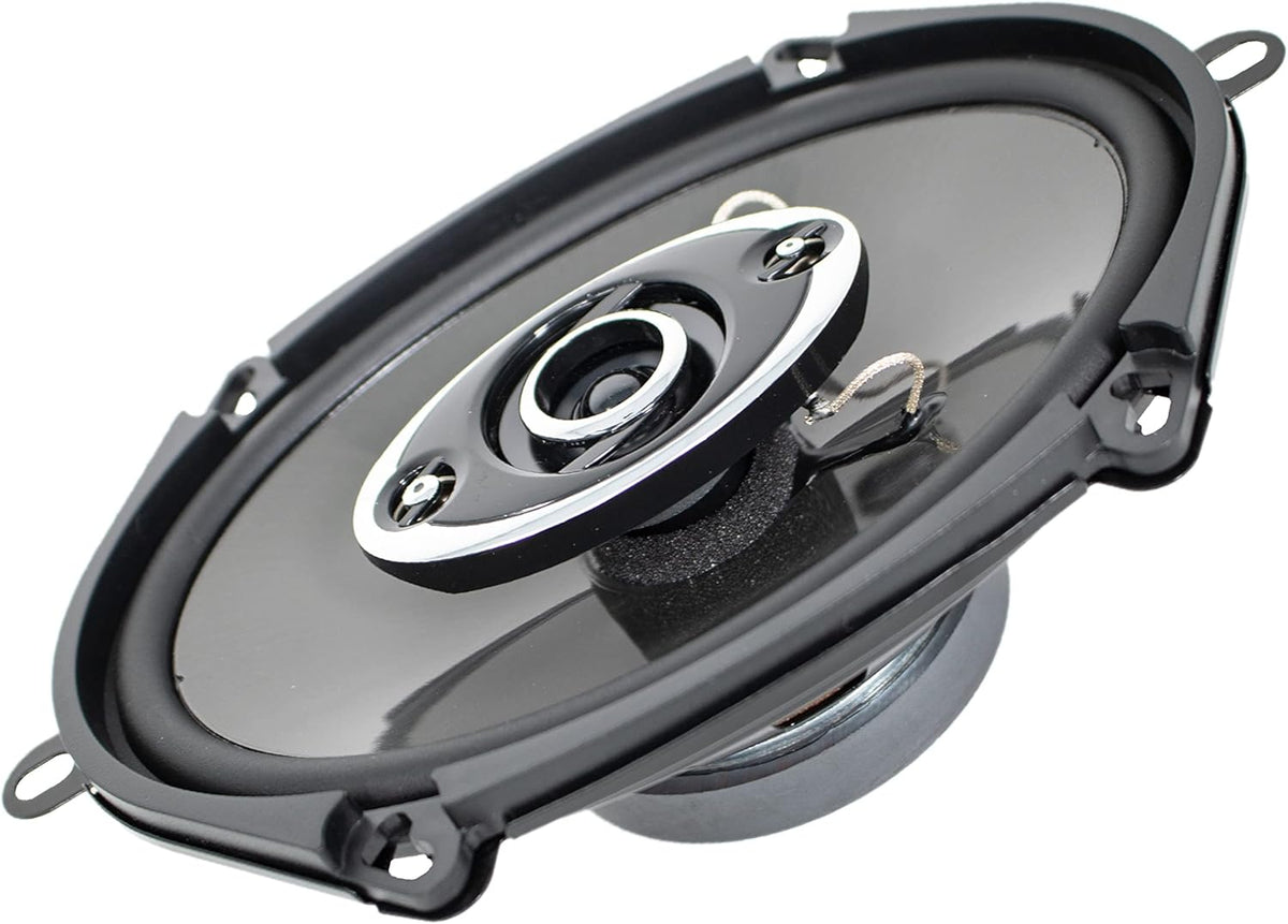 4-Way 380 Watts Coaxial Car Speakers 4 Ohm (4 Speakers) F7909