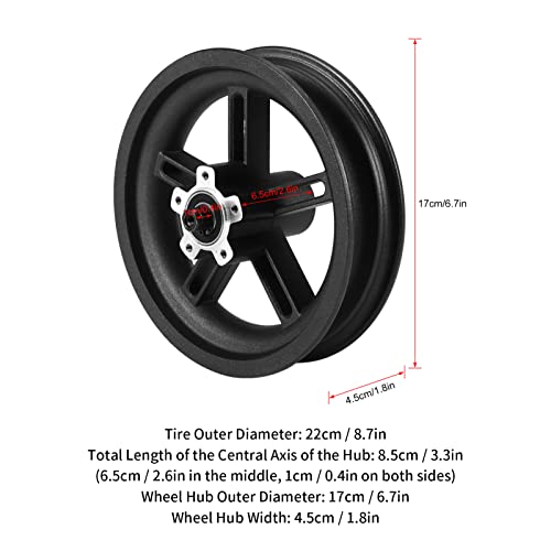 8.5 Inch Scooter Rear Tire Set Heavy Duty Rubber Pneumatic Q7994