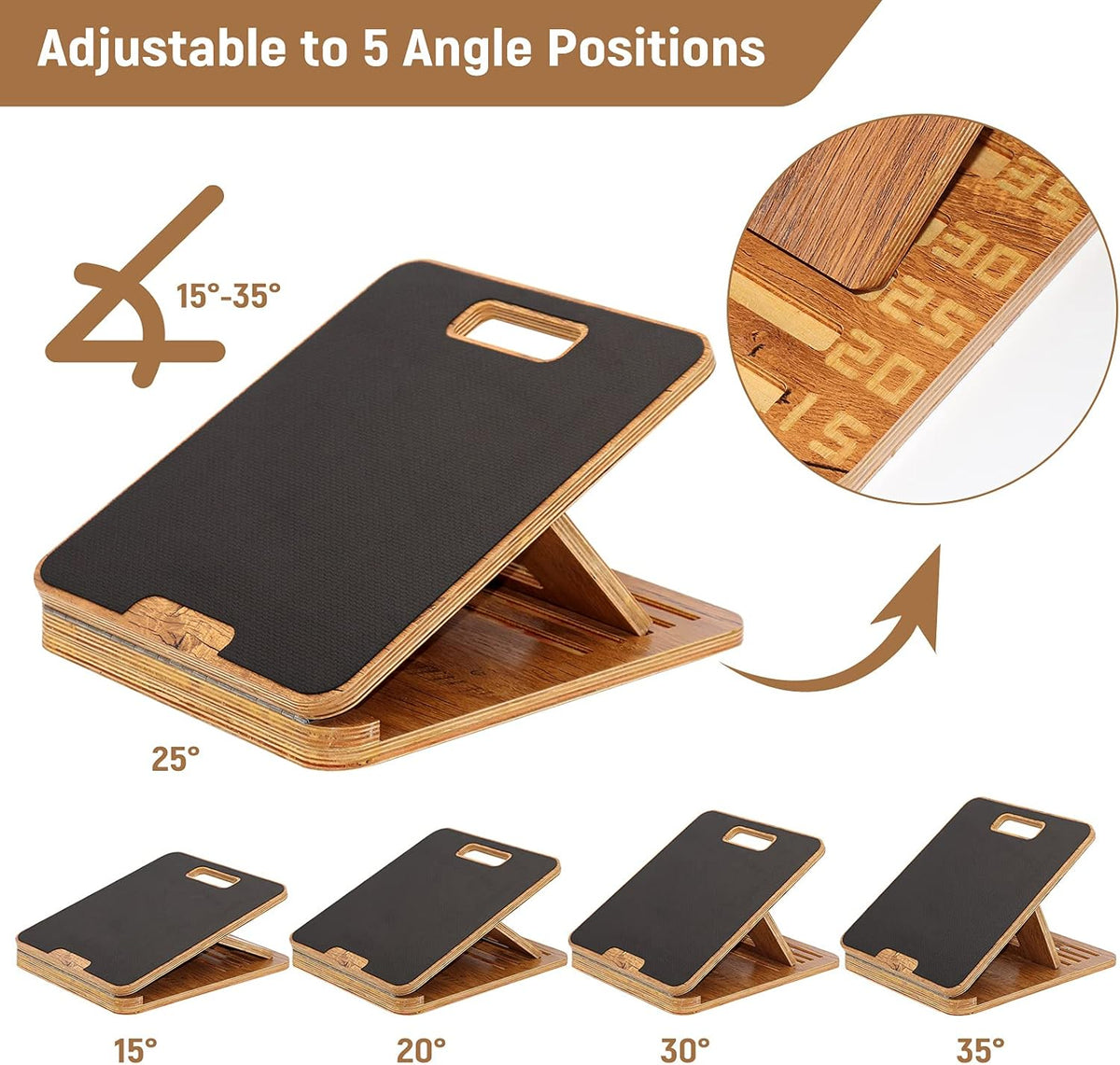Adjustable Wooden Slant Board L306834