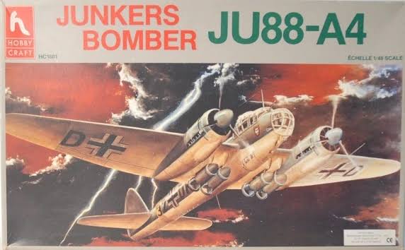 1/48 Scale Junkers Bomber Ju88-A4 D274184