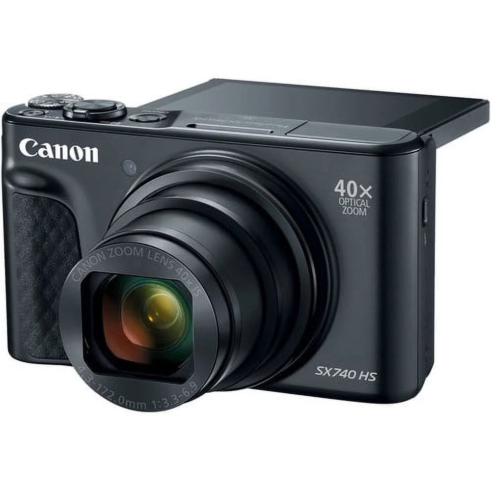 Black Digital Camera with 64 GB Memory Card Z41437