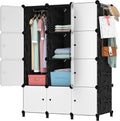 Portable Closet 12 Cube Storage Organizer R7372