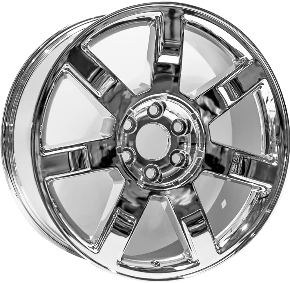 22 Inch 22x9 Chrome Plated 7 Spoke Aluminum Alloy Wheel Rim B451737