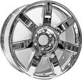 22 Inch 22x9 Chrome Plated 7 Spoke Aluminum Alloy Wheel Rim B451737