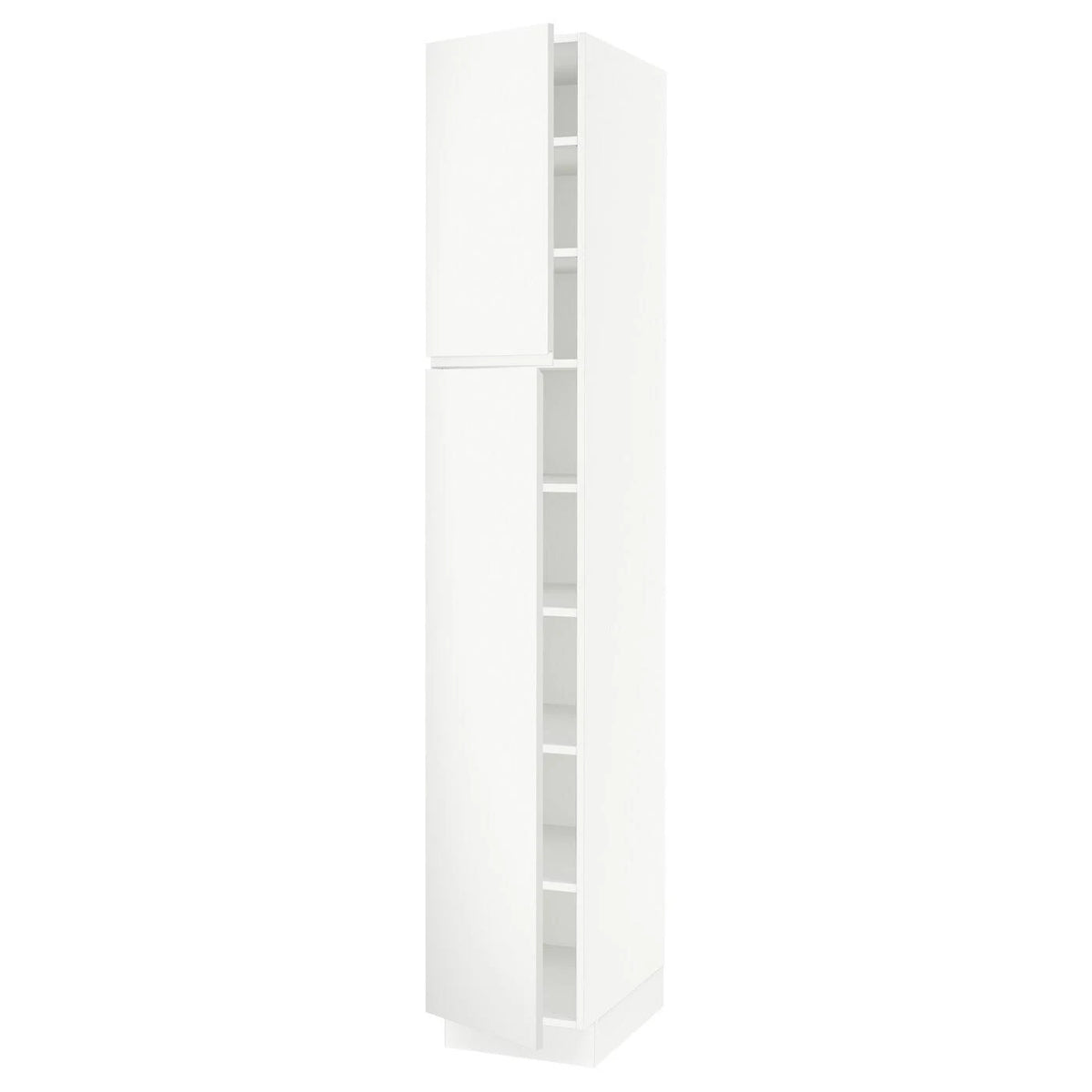 High Cabinet with shelves/2 Doors, white P4857