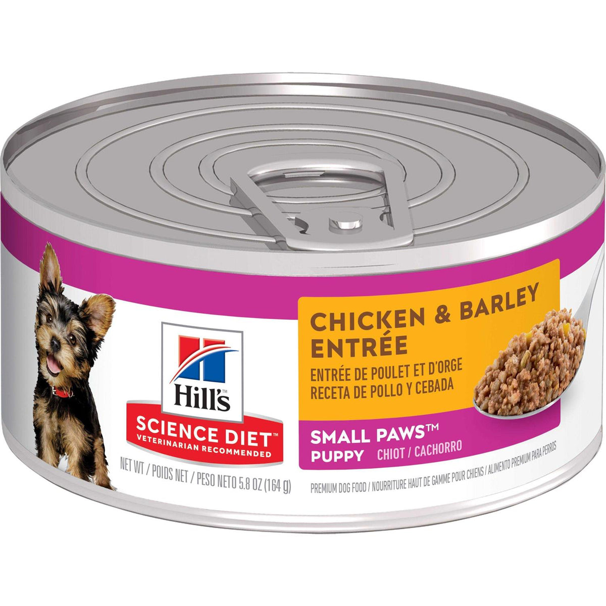 Adult Small Paws Chicken & Barley Entree Dog Food V81696
