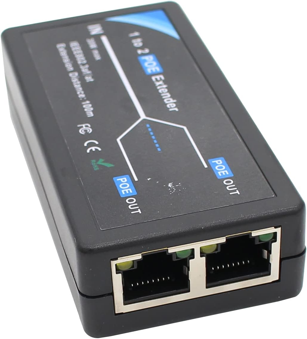 2 Port PoE Extender 100m 10,100Mbps Z74191